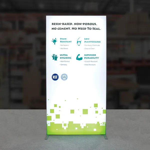 Back Options Vector Frame Light Box Rectangle 04 Fabric Banner Display