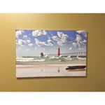 Graphic Vector Frame Edge R-04 Rectangle Fabric Poster Display