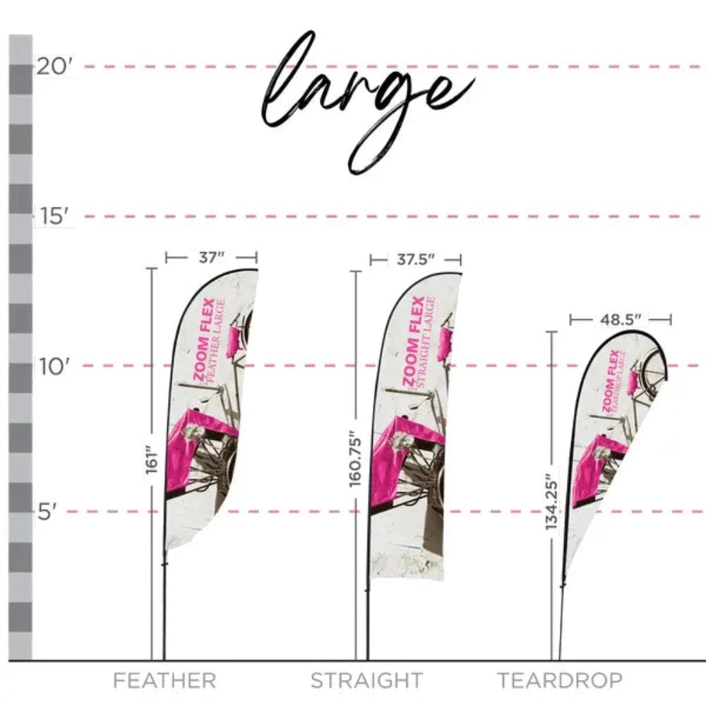 ZOOM FLEX - LARGE FLAG