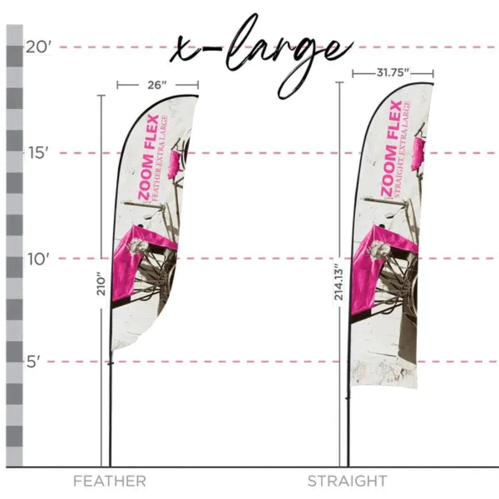 ZOOM FLEX - EXTRA LARGE FLAG