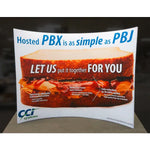 Formulate Master 10ft HC2 Horizontal Curve Fabric Backwall