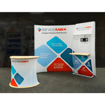 Formulate Master 10ft HC6 Horizontal Curve Fabric Backwall