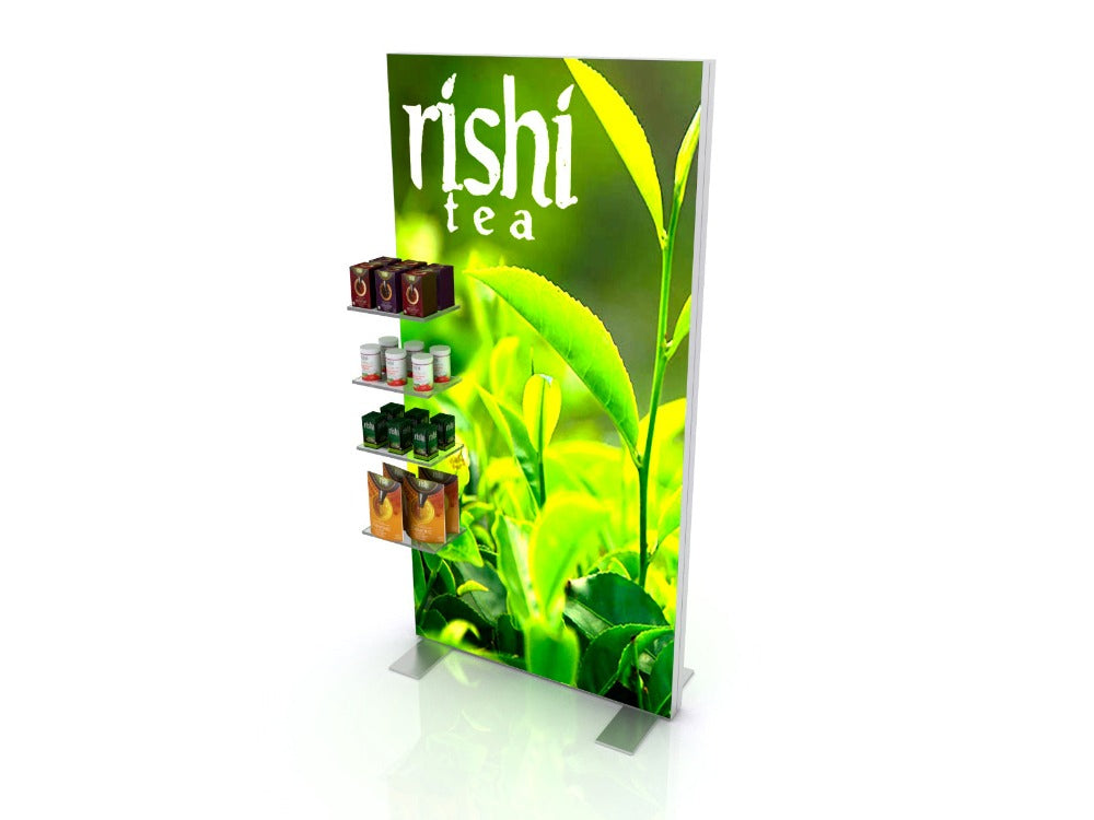 MOD-1616D | Lightbox w/ Shelves