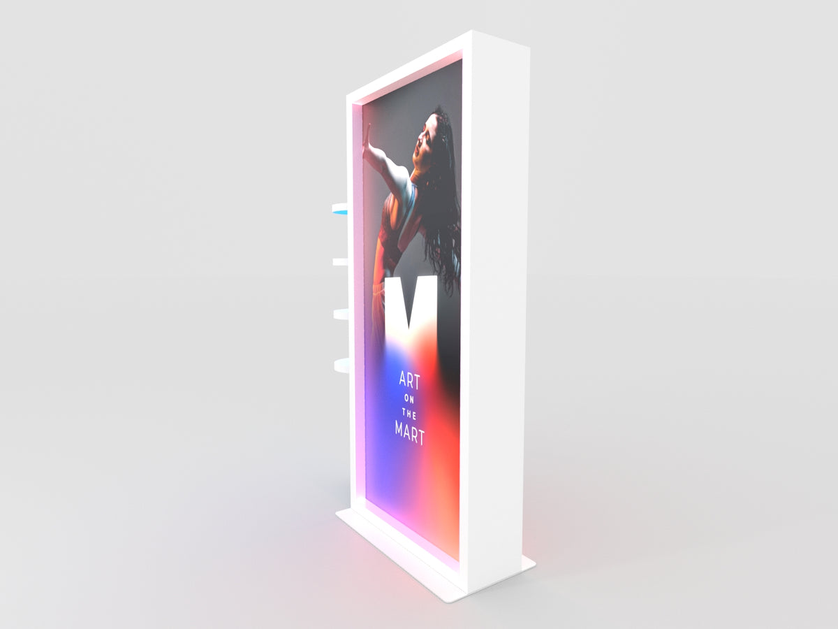 MOD-1649 Lightbox w/ Shelves