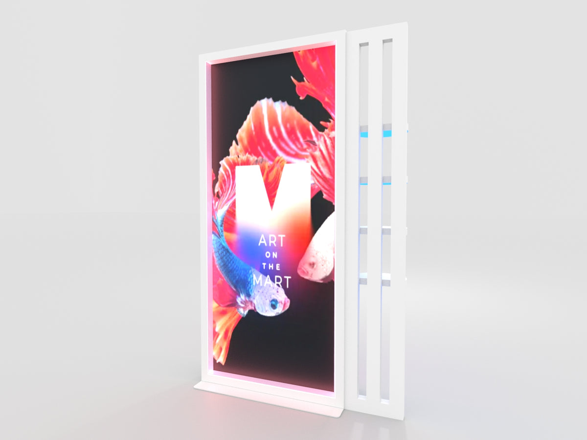 MOD-1649 Lightbox w/ Shelves