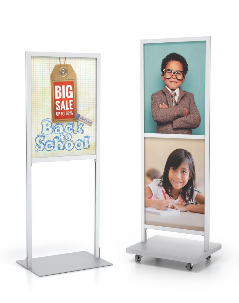 Mosaic Side Load SignFrame Stands
