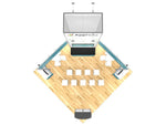 RE-9123 Gravitee One-Step Rental Island Exhibit