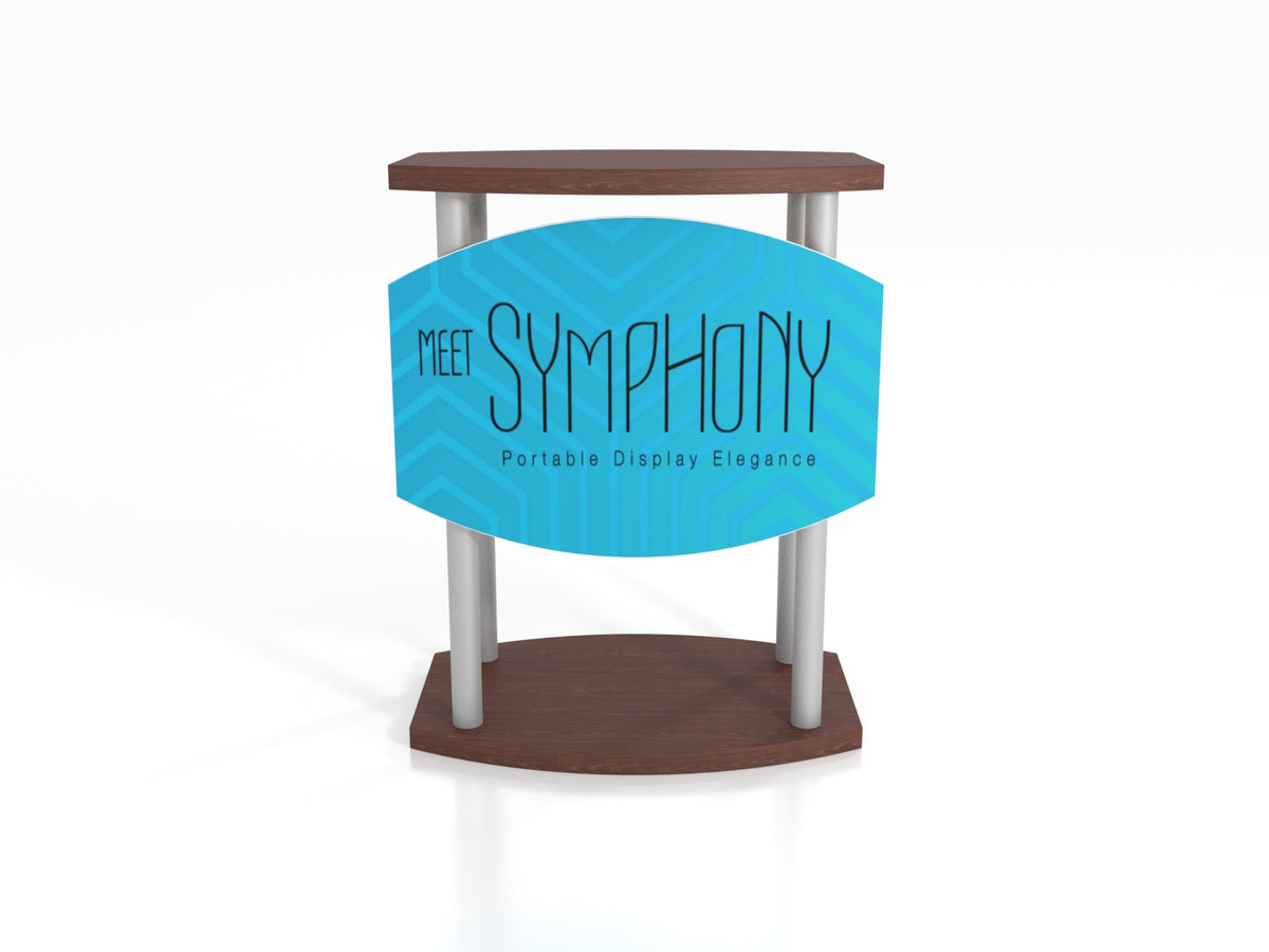 SYM-415 Portable Counter w/ Shelves