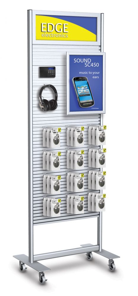 Portable Slatwall Stands