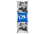 X1 2.5 ft. -- 1x3 C Fabric Pop-Up Display