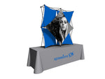 X1m 5 ft. -- 2x2 A Fabric Table Top Pop-Up Display