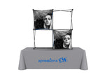 X1m 5 ft. -- 2x2 C Fabric Table Top Pop-Up Display