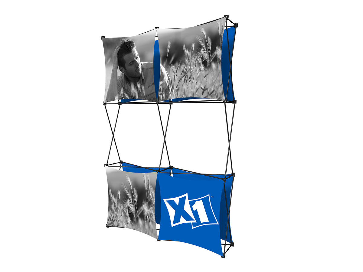 X1 5 ft. -- 2x3 F Fabric Pop-Up Display