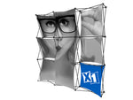 X1 8 ft. -- 3x3 K Fabric Pop-Up Display