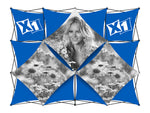 X1 10 ft. -- 4x3 M Fabric Pop-Up Display