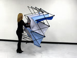 X1m 5 ft. -- 2x2 A Fabric Table Top Pop-Up Display