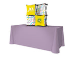 X1m 5 ft. -- 2x2 E Fabric Table Top Pop-Up Display