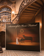 American Eagle Banner Stand