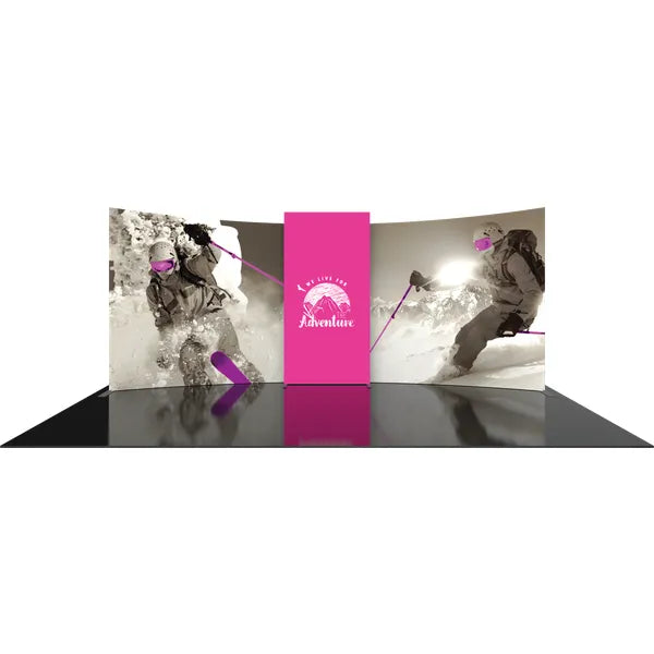 Formulate Designer Series 20ft Fabric Backwall Kit 02