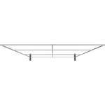 Formulate Master 10ft S1 Straight Fabric Backwall