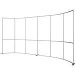 Formulate Master 20ft Horizontal Curve 10ft Tall Fabric Backwall