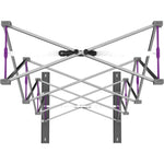 HOPUP 2.5FT BACKLIT STRAIGHT FULL HEIGHT TENSION FABRIC DISPLAY KIT