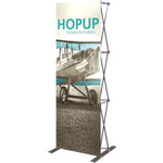 HOPUP 2.5FT STRAIGHT FULL HEIGHT TENSION FABRIC DISPLAY