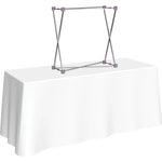Hopup 2.5ft Straight Tabletop Tension Fabric Display