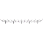 HOPUP 30FT STRAIGHT FULL HEIGHT TENSION FABRIC DISPLAY