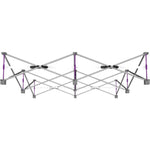 Hopup 5ft Backlit Straight Tabletop Tension Fabric Display