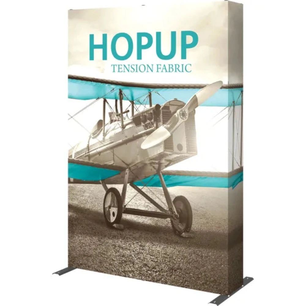 HOPUP 5FT STRAIGHT FULL HEIGHT TENSION FABRIC DISPLAY