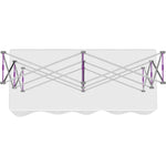 HOPUP 5FT STRAIGHT SQUARE TABLETOP TENSION FABRIC DISPLAY