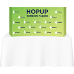Hopup 5.5ft Curved Tabletop Tension Fabric Display