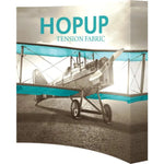 Hopup 7.5ft Curved Full Height Tension Fabric Display