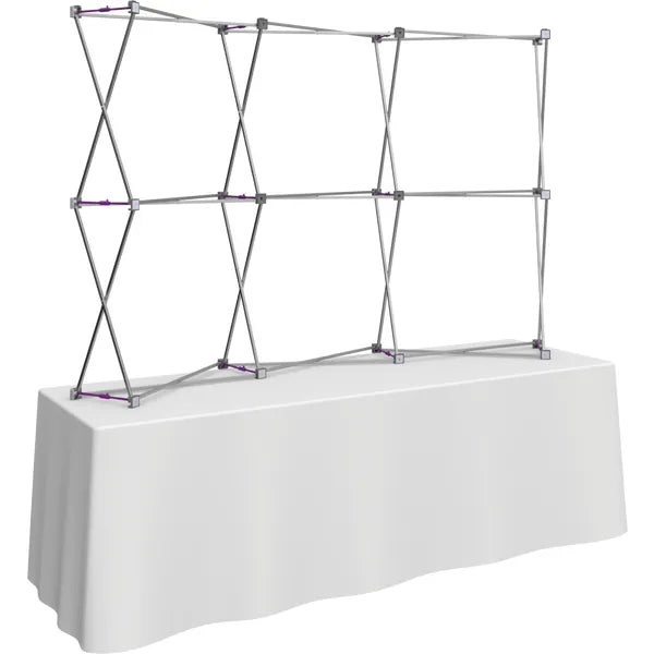 Hopup 7.5ft Curved Tabletop Tension Fabric Display