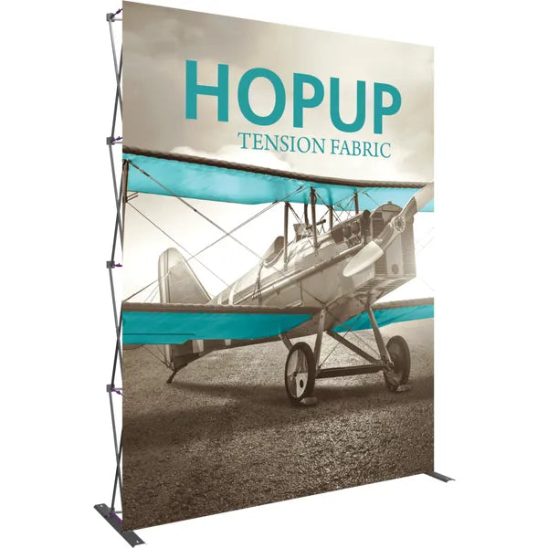 HOPUP 7.5FT STRAIGHT EXTRA TALL TENSION FABRIC DISPLAY