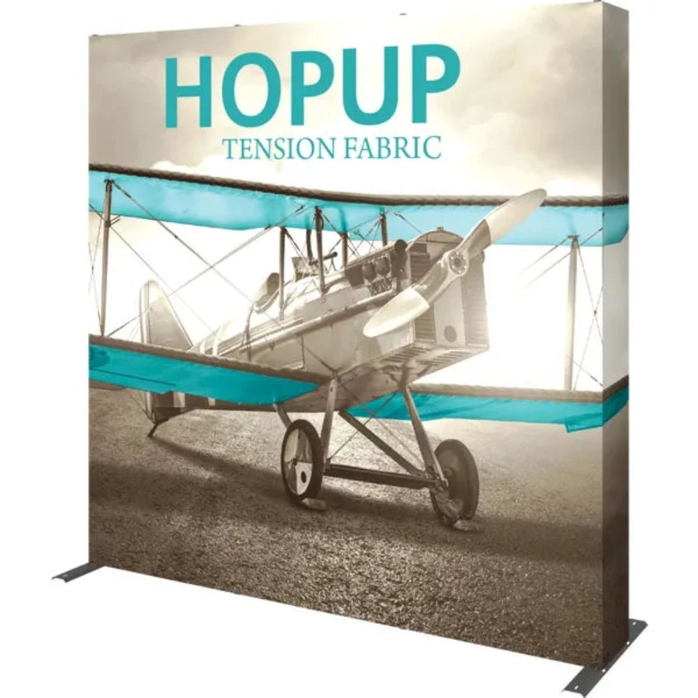 HOPUP 7.5FT STRAIGHT FULL HEIGHT TENSION FABRIC DISPLAY