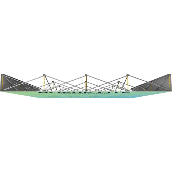 Graphics Hopup Lite 10ft Straight Full Height Tension Fabric Display