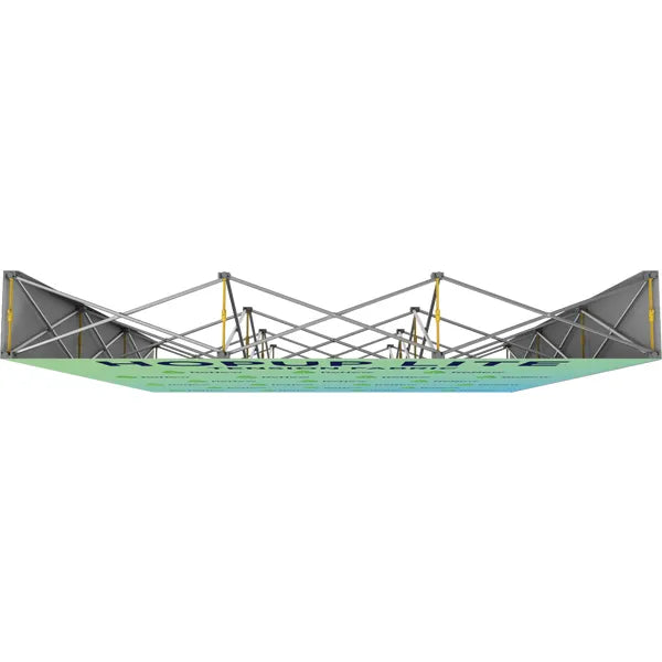 Graphics Hopup Lite 8ft Straight Full Height Tension Fabric Display
