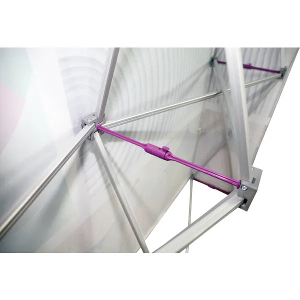 Graphics Hopup 13ft Curved Full Height Tension Fabric Display