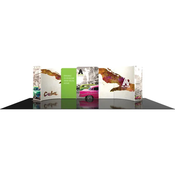 Modulate Series 4 30ft Fabric Backwall Kit 04