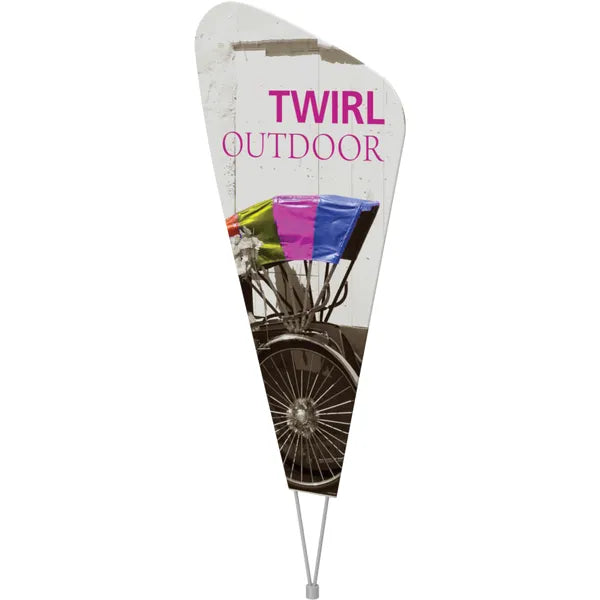 TWIRL OUTDOOR SIGN