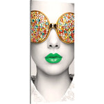 Graphic Vector Frame Edge R-01 Rectangle Fabric Poster Display