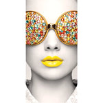 Graphic Vector Frame Edge R-04 Rectangle Fabric Poster Display