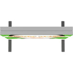 Back Options Vector Frame Light Box Rectangle 01 Fabric Banner Display