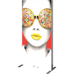 Back Options Vector Frame Light Box Rectangle 02 Fabric Banner Display