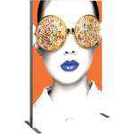 Back Options Vector Frame Light Box Rectangle 03 Fabric Banner Display