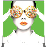 Back Options Vector Frame Light Box Square 01 Fabric Banner Display