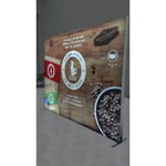 Back Options Vector Frame Light Box Rectangle 05 Fabric Banner Display