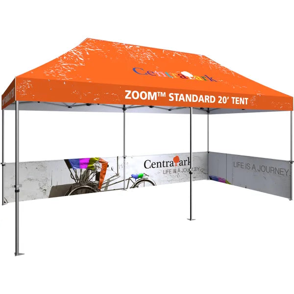 ZOOM STANDARD 20' POPUP TENT HALF WALL KIT ONLY